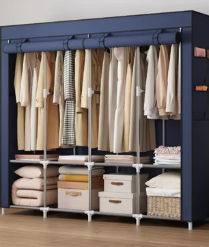 Draagbare Multi-Layer Kledingkast – Stofdicht & Ruimtebesparend