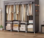 Draagbare Multi-Layer Kledingkast – Stofdicht & Ruimtebesparend