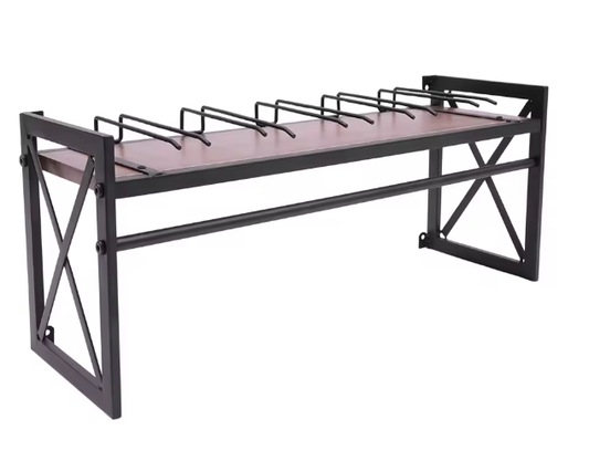 Wandgemonteerd Wijnrek – Industrieel Ontwerp met Hoog Draagvermogen