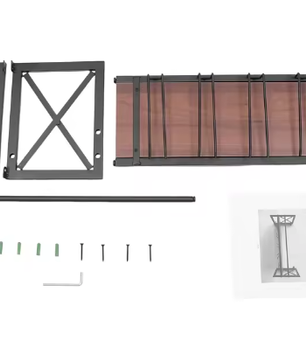 Wandgemonteerd Wijnrek – Industrieel Ontwerp met Hoog Draagvermogen