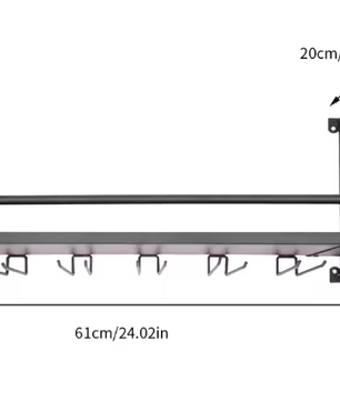 Wandgemonteerd Wijnrek – Industrieel Ontwerp met Hoog Draagvermogen