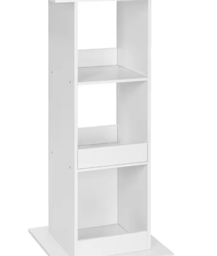 Hoge Bartafel met 3 Planken en Zijkast – Bistro & Opbergmeubel