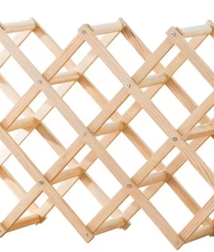 Stapelbare Houten Wijnplanken – 3, 5, 6 & 10 Flessen Opbergruimte
