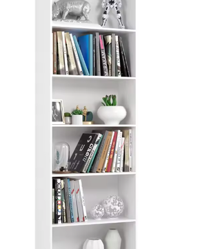 Getone 6-laags Boekenkast – Hoog 180 cm Open Opbergrek met Houten Planken voor Woonkamer, Slaapkamer en Thuiskantoor, Minimalistisch Design