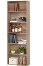Getone 6-laags Boekenkast – Hoog 180 cm Open Opbergrek met Houten Planken voor Woonkamer, Slaapkamer en Thuiskantoor, Minimalistisch Design