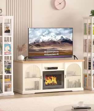 Roterende 360° Hoekboekenplank – Vloerstaande Houten Boekenkast met 4 Niveaus, Draaibaar Displayrek voor Woonkamer, Slaapkamer of Kantoor
