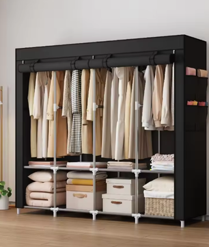 Draagbare Multi-Layer Kledingkast – Stofdicht & Ruimtebesparend