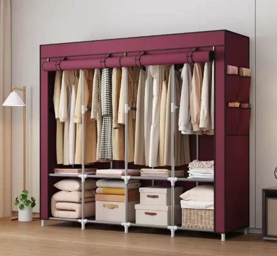 Draagbare Multi-Layer Kledingkast – Stofdicht & Ruimtebesparend