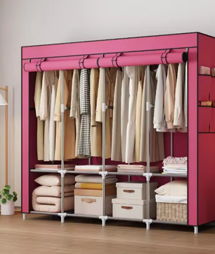 Draagbare Multi-Layer Kledingkast – Stofdicht & Ruimtebesparend