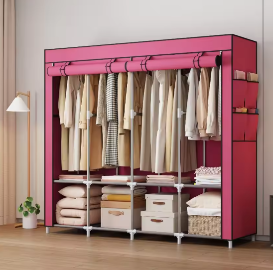 Draagbare Multi-Layer Kledingkast – Stofdicht & Ruimtebesparend