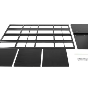 4-laags Roterende Boekenkast – 360° Draaibare Staande Plank voor Hoeken, 40 x 40 x 134 cm