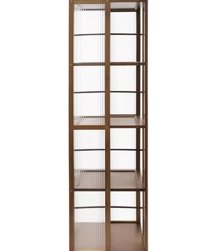 4-Laags Draaibare Boekenkast – 360° Vloerstaande Opberger