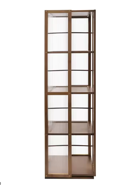 4-Laags Draaibare Boekenkast – 360° Vloerstaande Opberger