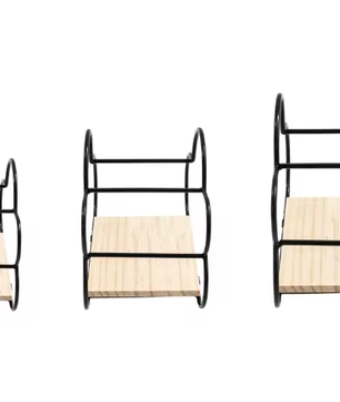 Wolkvormige Wandplanken – Set van 3 Hangende Planken voor Woondecoratie