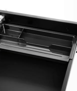 Rolcontainer met 3 Lades – Stalen Archiefkast op Wielen met Slot, 45×30×60 cm