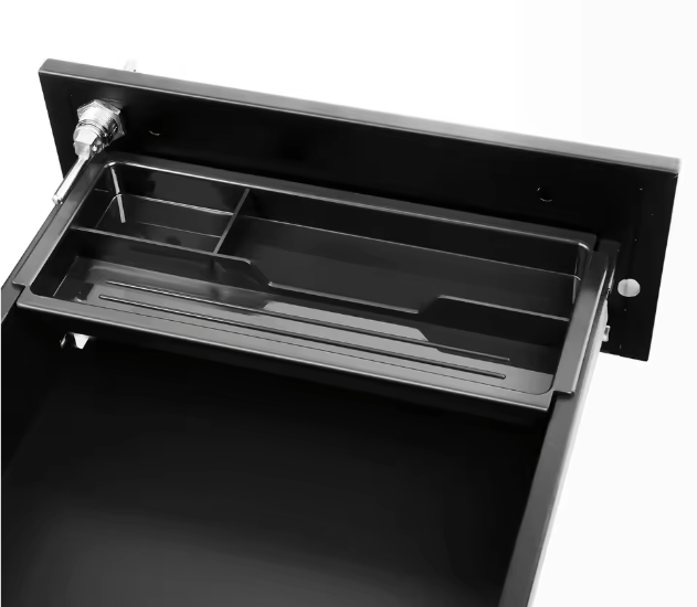 Rolcontainer met 3 Lades – Stalen Archiefkast op Wielen met Slot, 45×30×60 cm