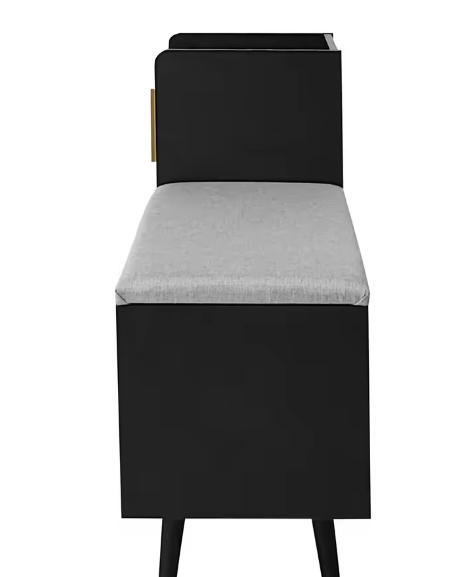 Schoenenkast met Zitbank – 3 Deuren en amp; Verstelbare Opbergruimte