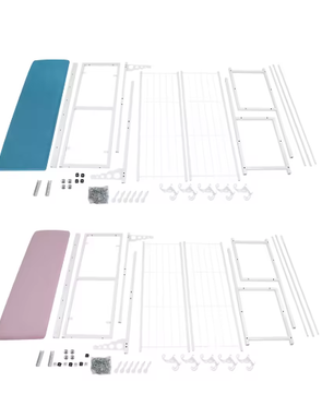 Multifunctionele kledingstandaard met bank en schoenenrek – Met haken voor jassen, tassen en accessoires