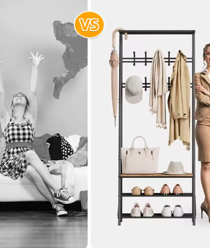 Houten Halboom met Kapstok en Schoenenrek – Bank met 10 Haken en Stalen Frame