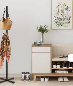 Moderne Vrijstaande Kapstok met 7 Haken – Stevig en nbsp; Ruimtebesparend