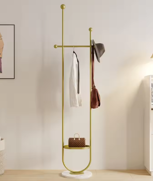 Modern Vrijstaand Kledingrek – Draagbaar, Stijlvol en Multifunctioneel