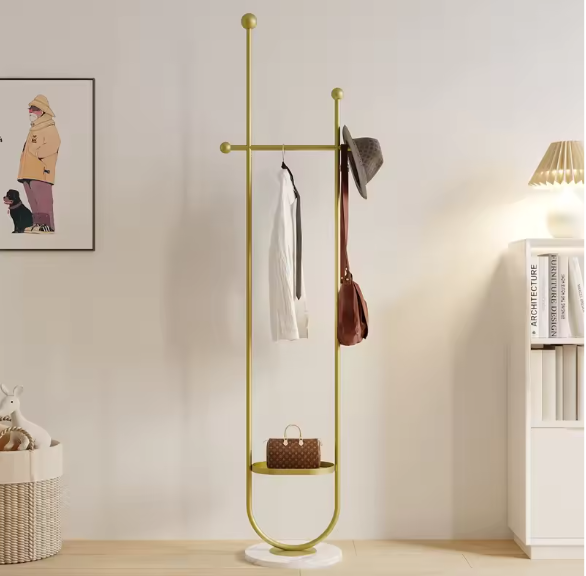 Modern Vrijstaand Kledingrek – Draagbaar, Stijlvol en Multifunctioneel