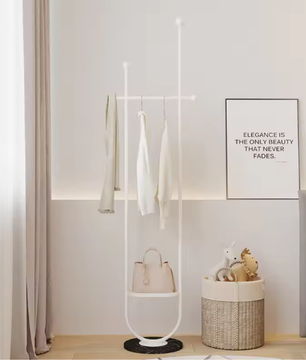 Modern Vrijstaand Kledingrek – Draagbaar, Stijlvol en Multifunctioneel