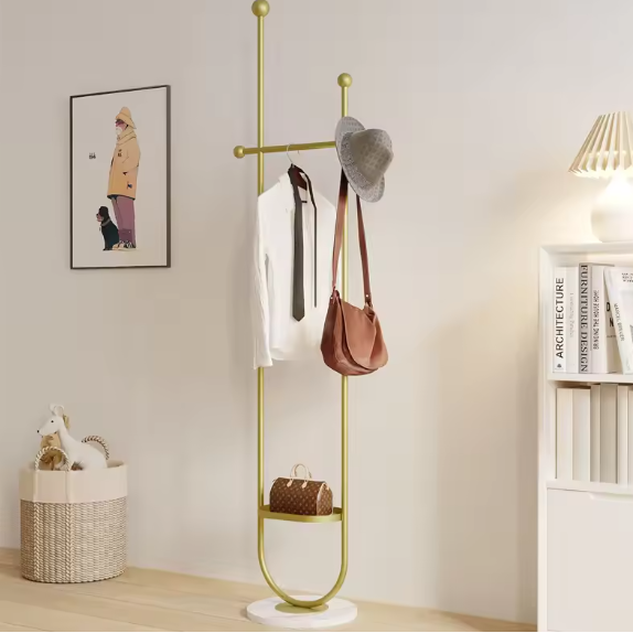 Modern Vrijstaand Kledingrek – Draagbaar, Stijlvol en Multifunctioneel