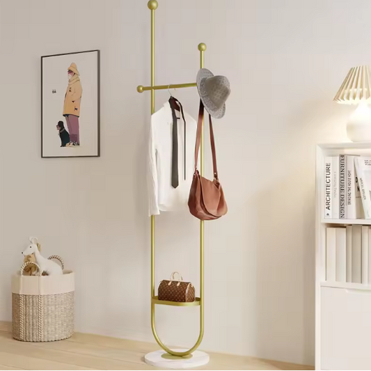 Modern Vrijstaand Kledingrek – Draagbaar, Stijlvol en Multifunctioneel