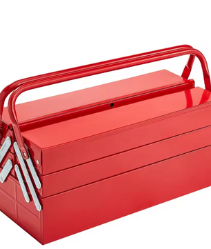 Draagbare Metalen Gereedschapskist – 3- en 5-laags Organizer met Handvat