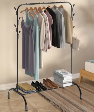 2-in-1 Kledingrek en Droogrek – Opvouwbaar en Ruimtebesparend