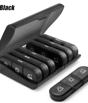 Wekelijkse Pillenorganizer – 7 Dagen, 3 Vakken per Dag, Compact en Draagbaar