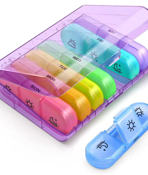 Wekelijkse Pillenorganizer – 7 Dagen, 3 Vakken per Dag, Compact en Draagbaar