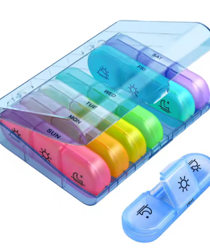 Wekelijkse Pillenorganizer – 7 Dagen, 3 Vakken per Dag, Compact en Draagbaar