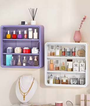 Muurhangende Medicijnkast – Transparante Waterdichte Opbergdoos met Grote Capaciteit