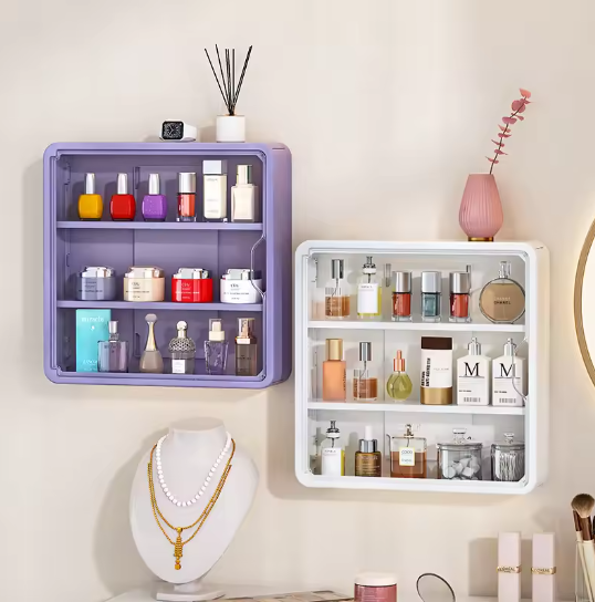 Muurhangende Medicijnkast – Transparante Waterdichte Opbergdoos met Grote Capaciteit