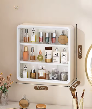 Muurhangende Medicijnkast – Transparante Waterdichte Opbergdoos met Grote Capaciteit