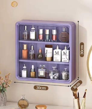 Muurhangende Medicijnkast – Transparante Waterdichte Opbergdoos met Grote Capaciteit