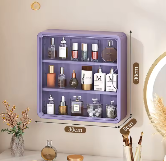 Muurhangende Medicijnkast – Transparante Waterdichte Opbergdoos met Grote Capaciteit