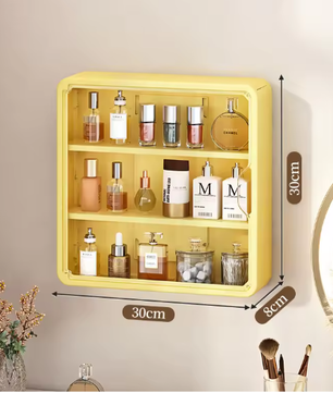 Muurhangende Medicijnkast – Transparante Waterdichte Opbergdoos met Grote Capaciteit