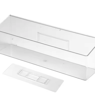 Wandgemonteerde Ponsvrije Opbergdoos – Transparante Medicijn- en Accessoirebox met Grote Capaciteit