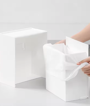 Wandgemonteerde Opbergdoos – Multifunctioneel Niet-Geperforeerd Opbergrek voor Thuis