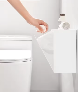 Wandgemonteerde Opbergdoos – Multifunctioneel Niet-Geperforeerd Opbergrek voor Thuis