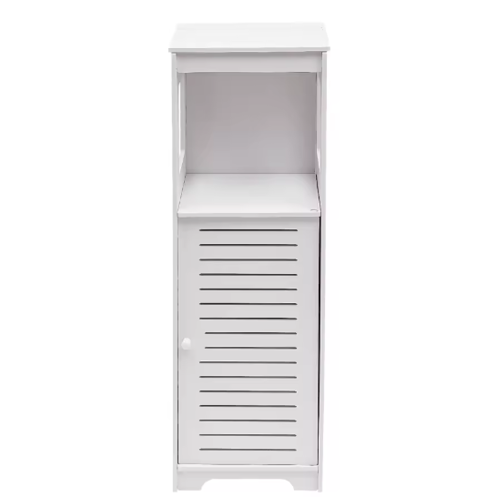 3-laags Badkameropbergkast – Vrijstaande Smalle Toiletopberger