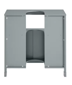 Wastafel Onderkast met Schuifdeuren – Compact en Praktisch Badkamermeubel