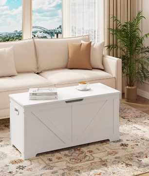 Opbergbank 76L – Schoenbank met Veiligheidsscharnieren