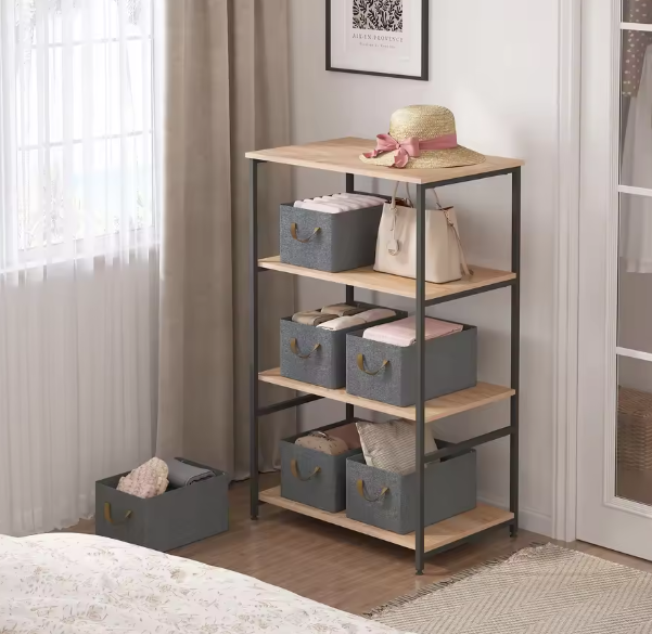 Opvouwbare Stof Opbergboxen – Set van 3/5/6 voor Kleding, Speelgoed en Kastorganisatie