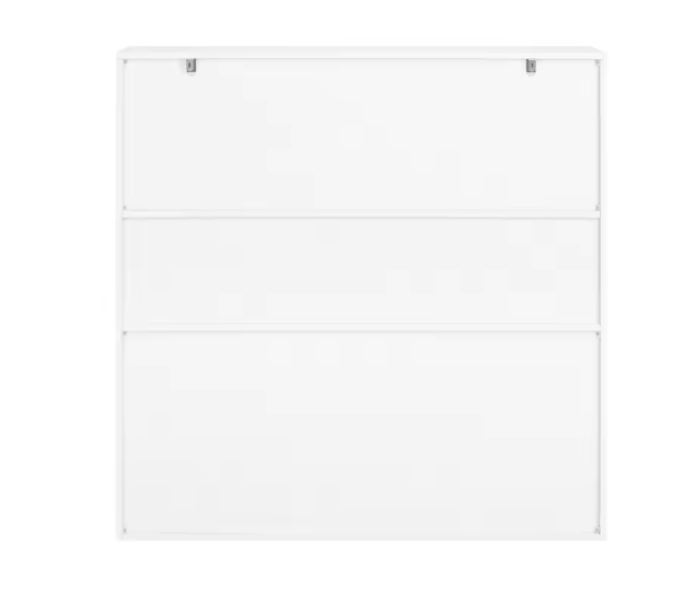 Kinderboekenkast met 5 Vakken en 3 Stoffen Opbergboxen – Speelgoedrek&nbsp; en Boekenplank