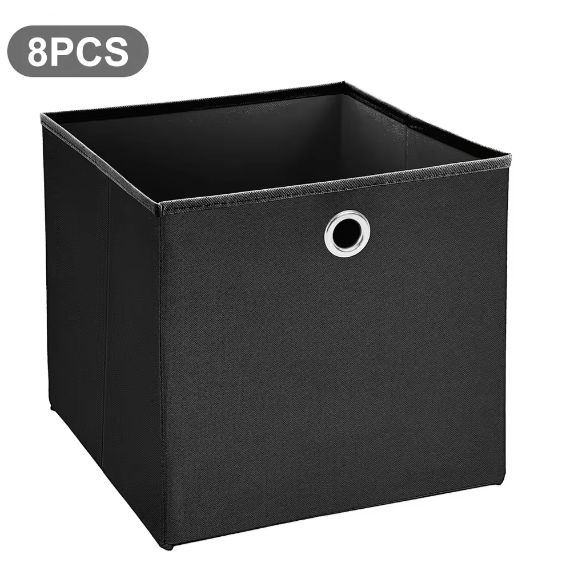 Opvouwbare Stoffen Opbergboxen – Set van 4/8 – 32×32×32 cm