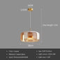 Moderne Glazen LED Hanglamp – Rookgrijs of Amber – Design Pendellamp met Geïntegreerde LED in 15, 26 of 38 cm voor Woonkamer, Eetkamer & Slaapkamer